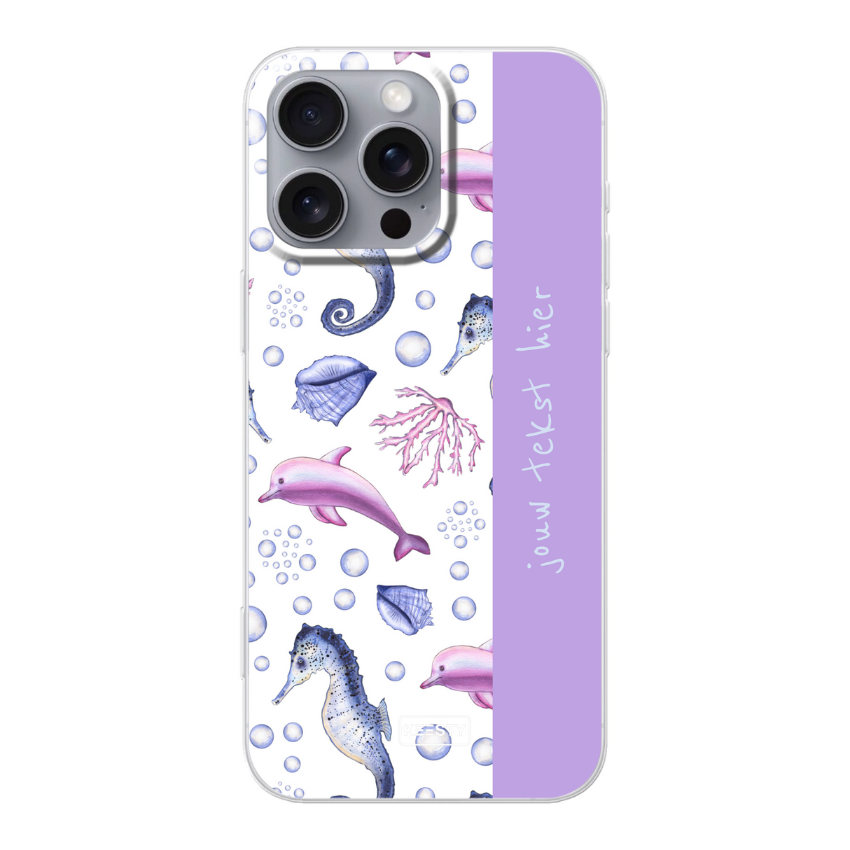 Naam °1 - Coastal Blue - Telefoonhoesje Maken