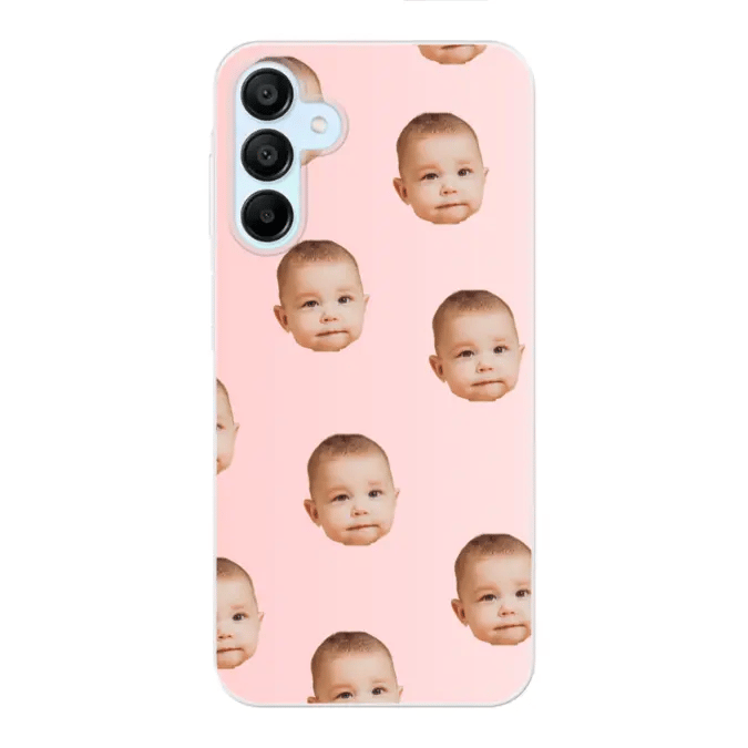 Coque de téléphone personnalisée avec photo - Visage °1